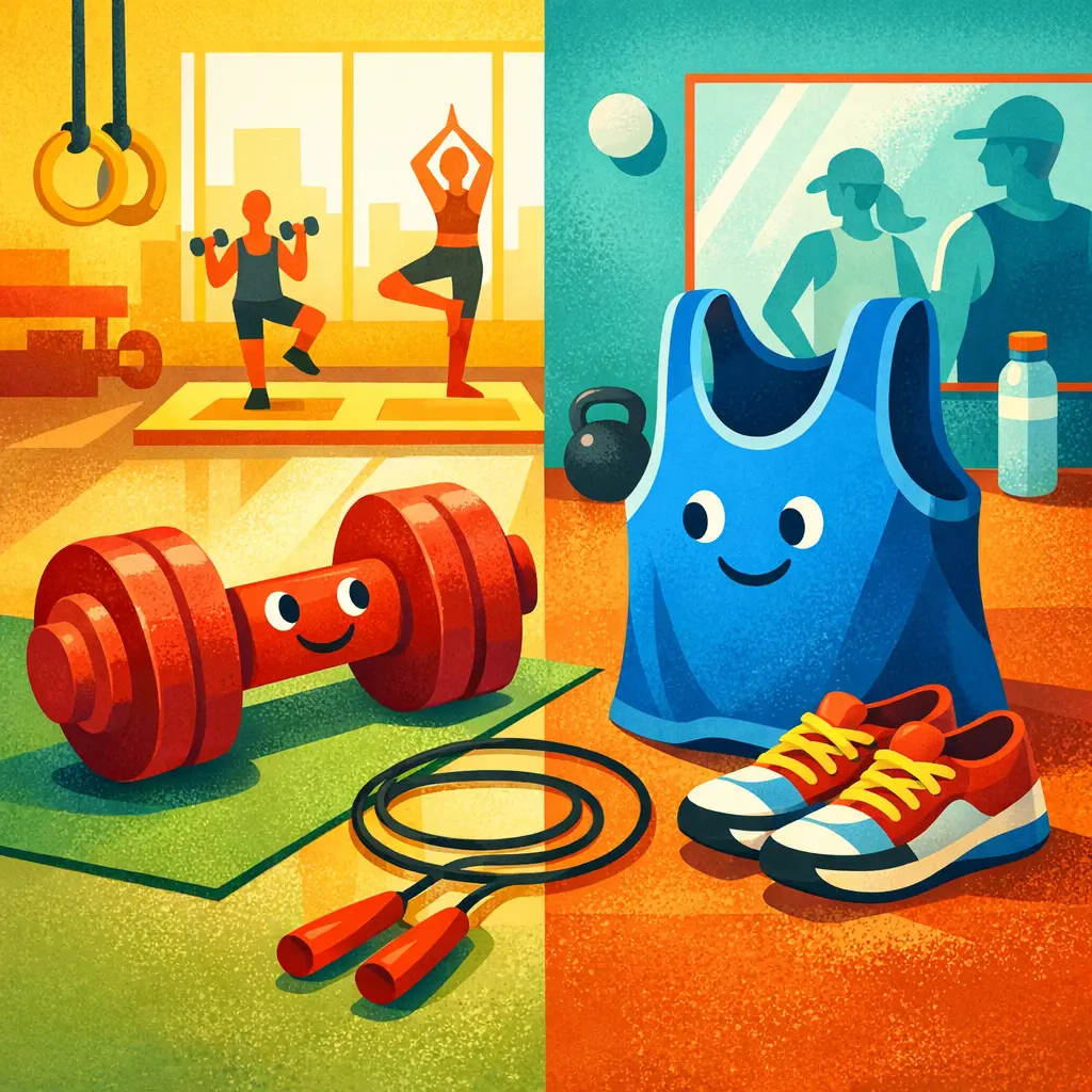 Gym Chat about Classes and Style - Advanced English Learning Podcast - LexiTalk