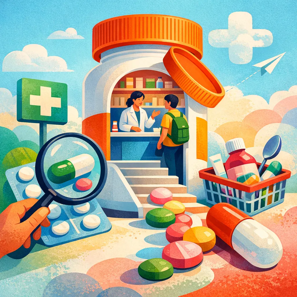 Pharmacy Help - Beginner English Learning Podcast - LexiTalk
