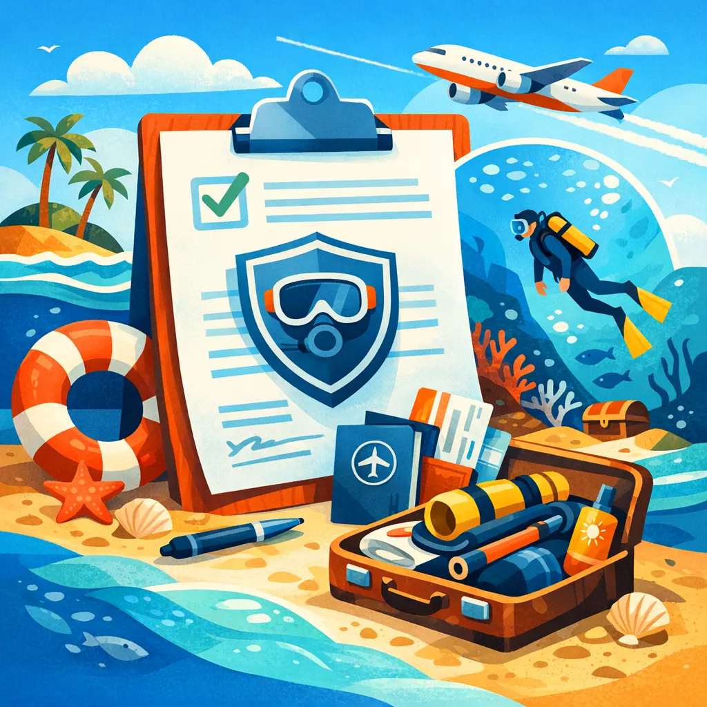 Buying Travel Insurance for a Diving Trip - Advanced English Learning Podcast - LexiTalk