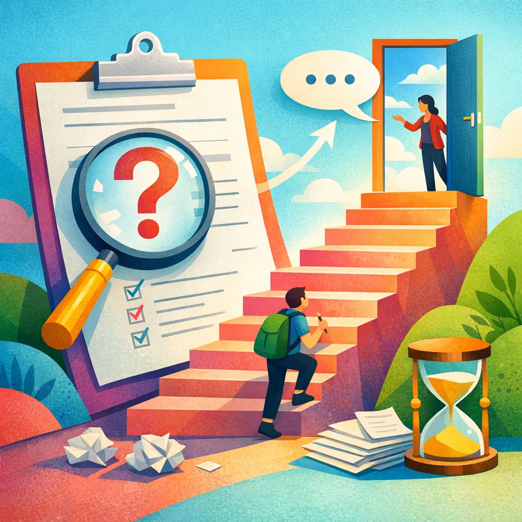 Admissions Follow-up: Request for Elaboration - Advanced English Learning Podcast - LexiTalk