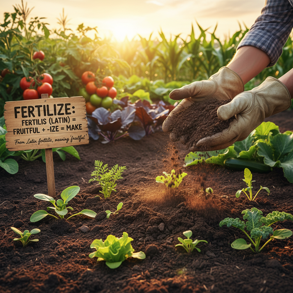 fertilize - fertilize meaning and usage examples | Learn English ...