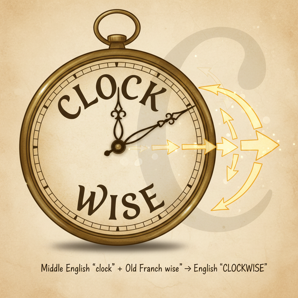 clockwise - clockwise direction meaning and usage | Learn English ...